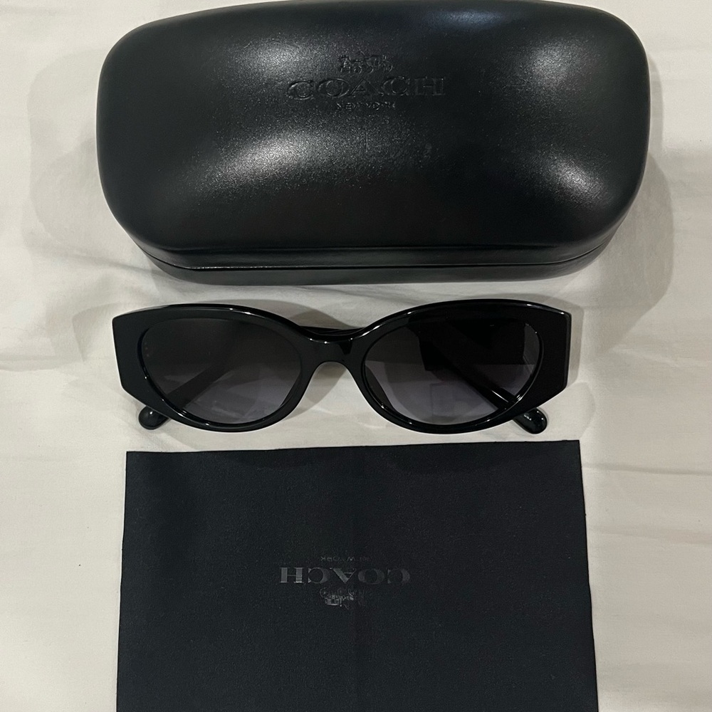 Coach Black Designer Sunglasses